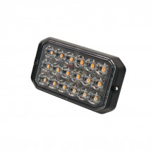 Светодиодная оптика Sanmak Стробоскоп 7025-18 (янтарный) LED Warning Lighthead Amber 10-30V 36W