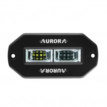 Светодиодная фара Aurora/Auropola Фара-врезная ALO-E-L-4-E13TR 9V-36V 30W 2.7A 2200Lm Рабочий свет + Красный свет