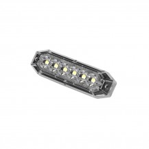 Светодиодная оптика Sanmak Стробоскоп 7025-06 (белый) LED Warning Lighthead White 10-30V 12W