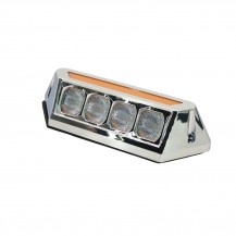 Светодиодная оптика Sanmak Светильник наружной установки 9118B LED Scene Light with Amber side marker 10-30V 28W +2.4W